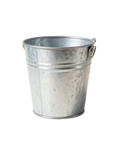 Aged Owl Metal Bucket