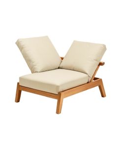 Tejeda Round Arms Chaise Lounge
