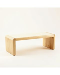 Hazel Bridge Indoor Bench - Cream (synthetic illustration; no displayed measurements)