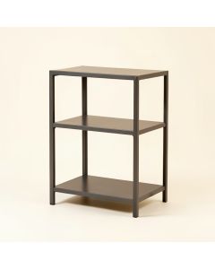 Westfir Metal Clipped Etagere Bookcase (synthetic illustration; no displayed measurements)
