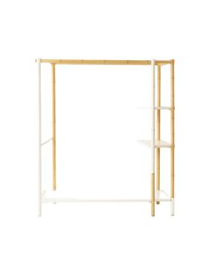 Cove Branch Empty Garment Rack - White