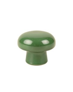 Birch Bend Cabinet Knob Without Packaging - Green (synthetic illustration; no displayed measurements)