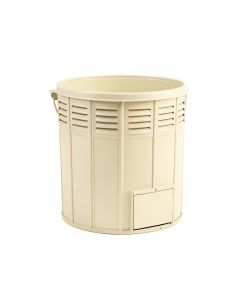 Hill Crest Closed Garden Compost Bin - Ivory