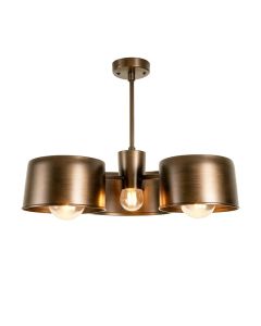 Tadwick 3 - Light Unique Drum Chandelier (synthetic illustration; no displayed measurements)