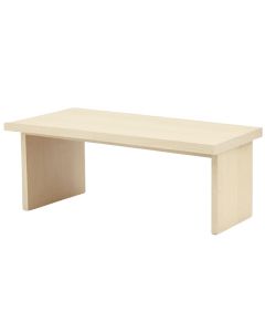 Field Bend Desktop Monitor Riser - Beige