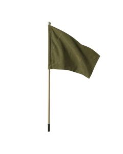 Happy Camper Suede Garden Flag