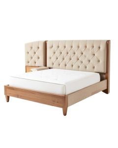 Anatolio Tufted Upholstered Panel Bed (synthetic illustration; no displayed measurements)