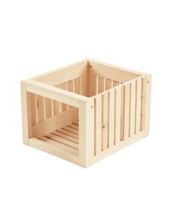 Hill Bend Empty Furniture-Style Litter Enclosure - Ivory (synthetic illustration; no displayed measurements)