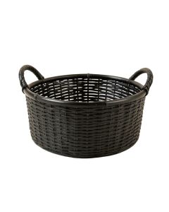 Elm Brook Empty Storage Basket - Black