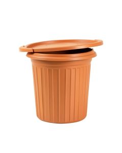 Laurel Brook Closed Garden Compost Bin - Terracotta (synthetic illustration; no displayed measurements)