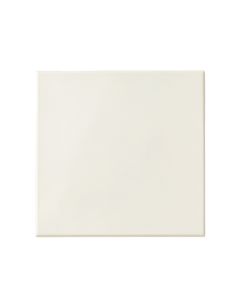 Willow Bridge Uninstalled Square Decorative Tile - White