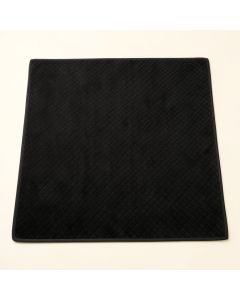 Maple Crest Bath Mat - Black (synthetic illustration; no displayed measurements)