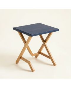 Glen Branch Compact Balcony Table - Navy (synthetic illustration; no displayed measurements)