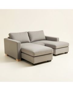 Ampthill 124 '' Wide Reversible Sofa & Chaise (synthetic illustration; no displayed measurements)