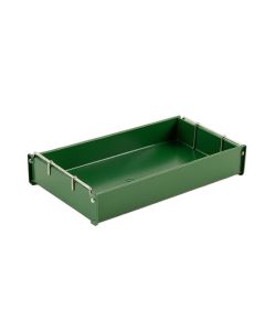 Dune Canyon Empty Under-Desk Cable Tray - Green (synthetic illustration; no displayed measurements)