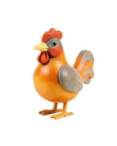 Fabiana Wood Mini Rooster Puppet