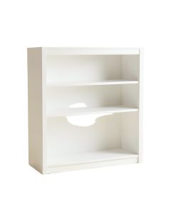 Dawn Dell Freestanding Bookcase - White (synthetic illustration; no displayed measurements)