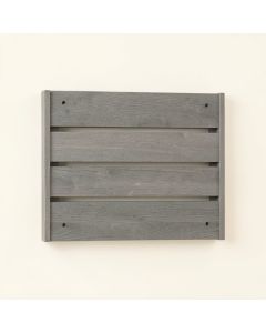 Sage Bend Empty Wall-Mounted Tool Organizer Panel - Gray (synthetic illustration; no displayed measurements)