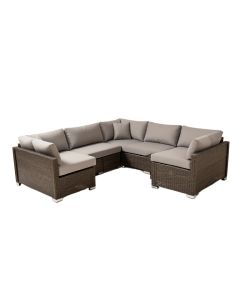 Tegan 10 Piece Sectional Seating Group With Cushions
