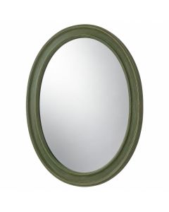 Stone Bend Framed Wall Mirror - Green