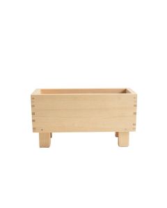 Brook Branch Empty Raised Planter - Beige