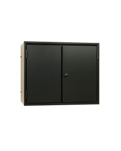 Pine Dale Wall-Mounted Entry Cabinet - Black (synthetic illustration; no displayed measurements)