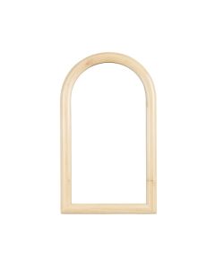 Rowan Bluff Framed Wall Mirror - Cream