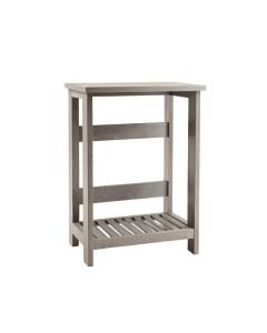 Ash Dell Freestanding Laundry Folding Counter - Gray (synthetic illustration; no displayed measurements)