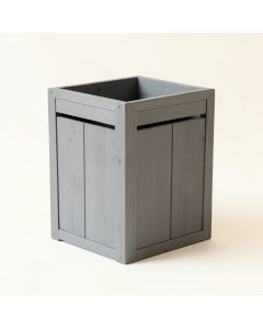 Field Bluff Closed Garden Compost Bin - Gray (synthetic illustration; no displayed measurements)