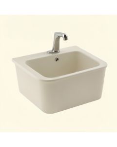 Gilford 30 '' X 22 '' X 9-1/2 '' Wall-Mount/Top-Mount Single-Bowl Kitchen Sink (synthetic illustration; no displayed measurements)