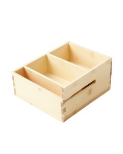 Stone Bluff Empty Coffee-Station Organizer - Cream