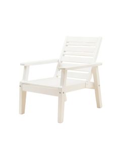 Cliff Bridge Outdoor Lounge Chair - White