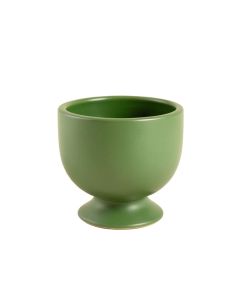Reed Branch Empty Candle Holder - Green (synthetic illustration; no displayed measurements)