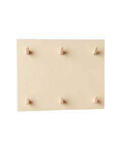 Summit Crossing Empty Wall-Mounted Tool Organizer Panel - Beige