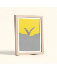 Bee Framed Painting Print (synthetic illustration; no displayed measurements)