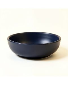 Brook Branch Dining Bowl - Navy (synthetic illustration; no displayed measurements)