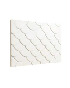 Esamo 1.74 '' X 1.88 '' Glass Fish Scale Mosaic Wall & Floor Tile