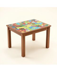 Jigsaw Puzzle Table (synthetic illustration; no displayed measurements)