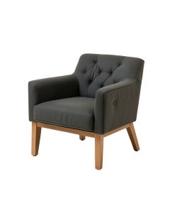 Claudie 26 '' Wide Tufted Polyester Side Chair