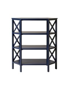 Alder Crest Empty Seed-Starting Shelving Unit Without Lights - Navy