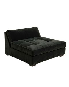 Syliva 80 '' Velvet Recessed Arm Sleeper