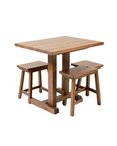 Olyphant 3 Piece Counter Height Pub Table Set