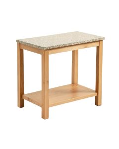 Lombard Kitchen Cart Granite Top