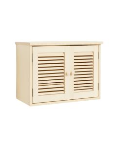 Cedar Bluff Wall-Mounted Entry Cabinet - Ivory (synthetic illustration; no displayed measurements)