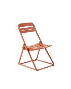 Ash Crossing Folding Outdoor Chair - Terracotta