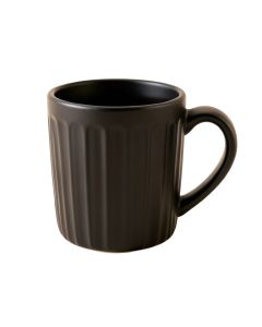 Spruce Bend Ceramic Mug - Black (synthetic illustration; no displayed measurements)