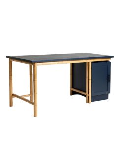 Ash Bend Empty Workshop Workbench - Navy
