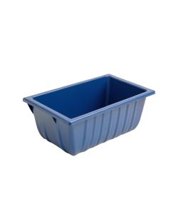 Summit Canyon Empty Railing Planter With Integral Brackets - Blue (synthetic illustration; no displayed measurements)
