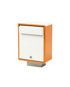 Uptown Retrobox Arctic Post Mounted Mailbox