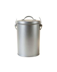 Olive Bridge Storage Canister With Lid - Gray